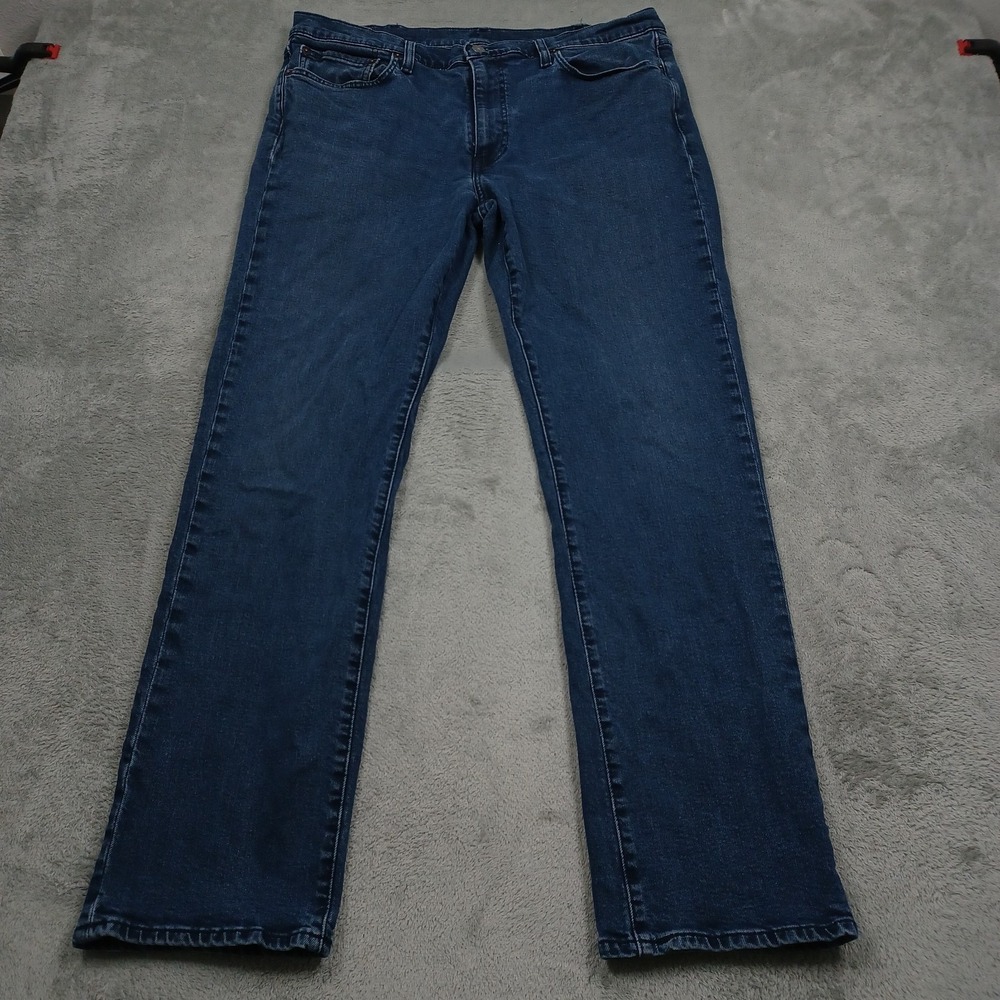 Levis 514 Jeans Mens 38x32 Blue Denim Straight Fit‎ Premium Casual Pockets